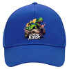 Ultimate Adult Hat BLUE, (100% COTTON DRILL, ADULT, UNISEX, ONE SIZE)