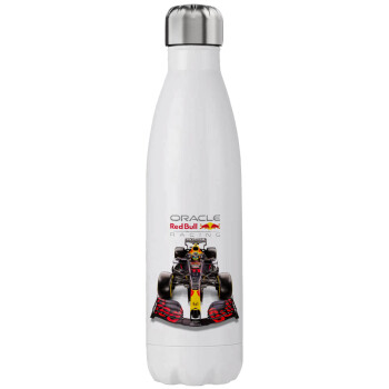 Redbull Racing Team F1, Μεταλλικό παγούρι θερμός (Stainless steel), διπλού τοιχώματος, 750ml