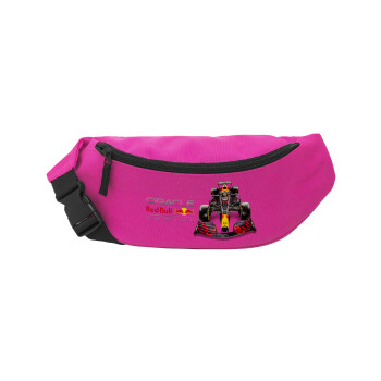 Redbull Racing Team F1, Unisex waist bag (banana) in PINK color with 2 pockets