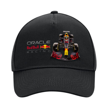 Redbull Racing Team F1, Adult Ultimate Hat BLACK, (100% COTTON DRILL, ADULT, UNISEX, ONE SIZE)