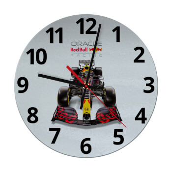 Redbull Racing Team F1, Ρολόι τοίχου γυάλινο (30cm)