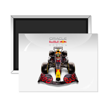 Redbull Racing Team F1, Ορθογώνιο μαγνητάκι ψυγείου διάστασης 9x6cm