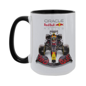 Redbull Racing Team F1, Κούπα Mega 15oz, κεραμική Μαύρη, 450ml