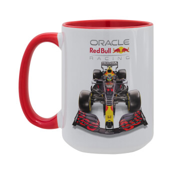 Redbull Racing Team F1, Κούπα Mega 15oz, κεραμική Κόκκινη, 450ml