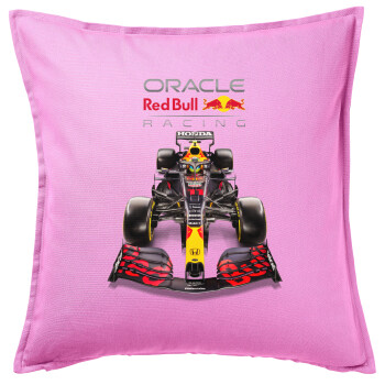 Redbull Racing Team F1, Sofa cushion Pink 50x50cm includes filling
