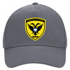 Ultimate Adult Hat Grey, (100% COTTON DRILL, ADULT, UNISEX, ONE SIZE)