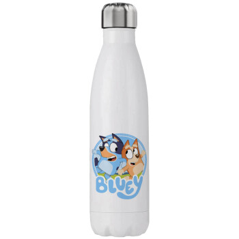 Bluey dog, Stainless steel, double-walled, 750ml