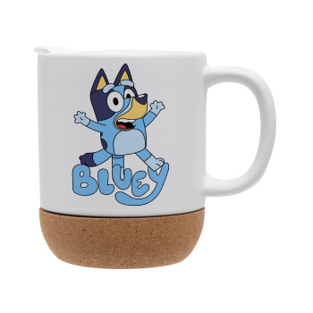 The Bluey, Ceramic coffee mug Cork (MAT), 330ml (1pcs)