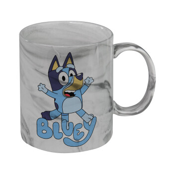 The Bluey, Mug ceramic marble style, 330ml