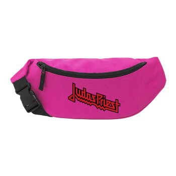 Judas Priest, Unisex waist bag (banana) in PINK color with 2 pockets