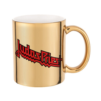 Judas Priest, Mug ceramic, gold mirror, 330ml