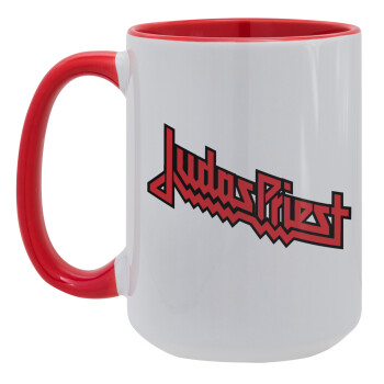 Judas Priest, Κούπα Mega 15oz, κεραμική Κόκκινη, 450ml