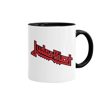 Judas Priest, Mug colored black, ceramic, 330ml
