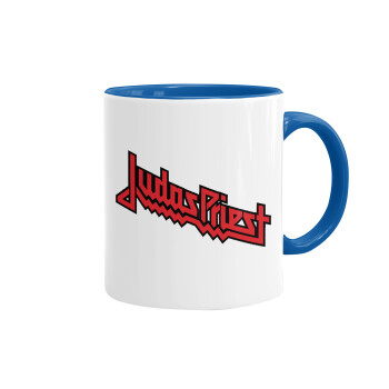 Judas Priest, Κούπα χρωματιστή μπλε, κεραμική, 330ml