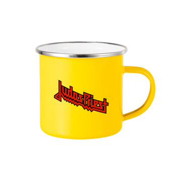 Judas Priest, Κούπα Μεταλλική εμαγιέ Κίτρινη 360ml