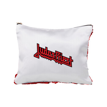 Judas Priest, Red sequin cosmetic bag