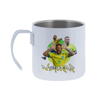 Neymar JR, Mug Stainless steel double wall 400ml