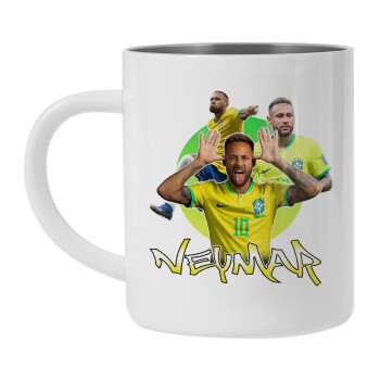 Neymar JR, Mug Stainless steel double wall 450ml