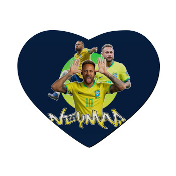 Neymar JR, Mousepad καρδιά 23x20cm