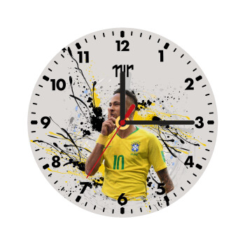 Neymar JR, Wooden wall clock (20cm)