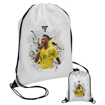 Neymar JR, Τσάντα πουγκί με μαύρα κορδόνια (1 τεμάχιο)