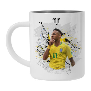 Neymar JR, Mug Stainless steel double wall 450ml