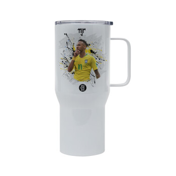 Neymar JR, Mega Stainless steel Tumbler with lid, double wall 750L