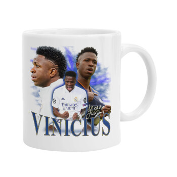 Vinicius Junior, Ceramic coffee mug, 330ml (1pcs)