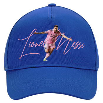 Lionel Messi inter miami jersey, Ultimate Adult Hat BLUE, (100% COTTON DRILL, ADULT, UNISEX, ONE SIZE)