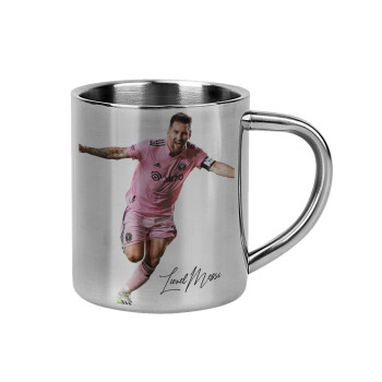 Lionel Messi inter miami jersey, Mug Stainless steel double wall 300ml