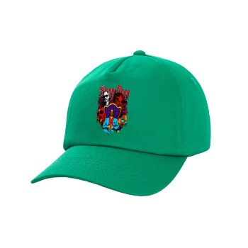 Snoop Dogg, Καπέλο παιδικό Baseball, 100% Βαμβακερό Twill, Πράσινο (ΒΑΜΒΑΚΕΡΟ, ΠΑΙΔΙΚΟ, UNISEX, ONE SIZE)