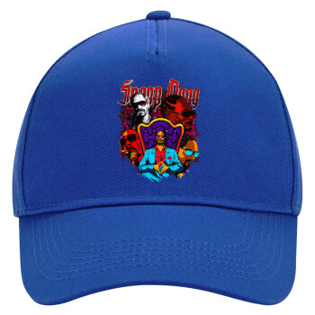 Snoop Dogg, Ultimate Adult Hat BLUE, (100% COTTON DRILL, ADULT, UNISEX, ONE SIZE)