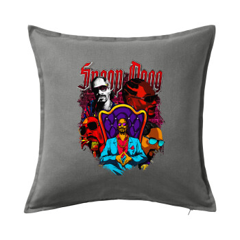 Snoop Dogg, Sofa cushion Grey 50x50cm includes filling