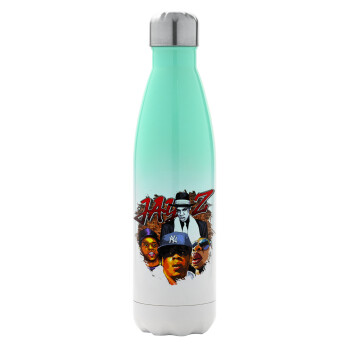 JAY-Z, Metal mug thermos Green/White (Stainless steel), double wall, 500ml