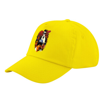 JAY-Z, Child's Baseball Cap, 100% Cotton Twill, Yellow (COTTON, CHILD, UNISEX, ONE SIZE)