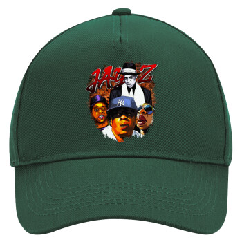 JAY-Z, Adult Ultimate Hat GREEN, (100% COTTON DRILL, ADULT, UNISEX, ONE SIZE)