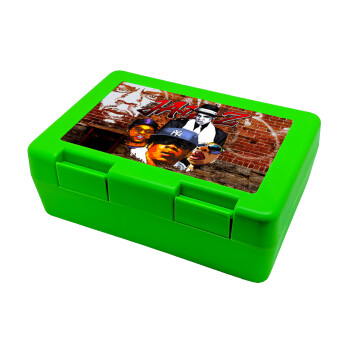 JAY-Z, Children's cookie container GREEN 185x128x65mm (BPA free plastic)