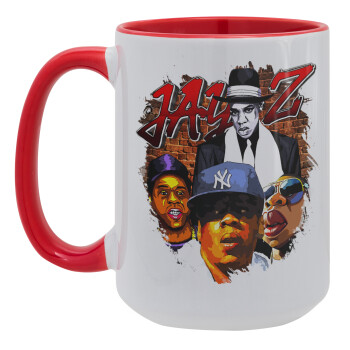 JAY-Z, Κούπα Mega 15oz, κεραμική Κόκκινη, 450ml