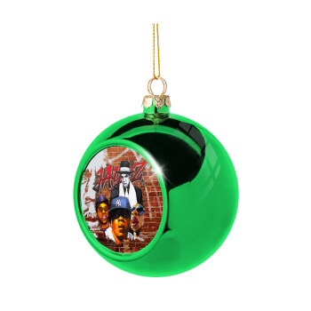 JAY-Z, Χριστουγεννιάτικη μπάλα δένδρου Πράσινη 8cm