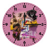 Wooden wall clock (20cm)