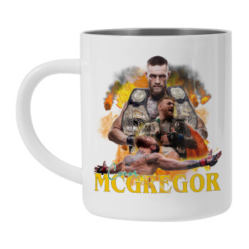 Conor McGregor Notorious, Mug Stainless steel double wall 450ml