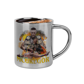 Conor McGregor Notorious, Double-wall metal cup for espresso (220ml)