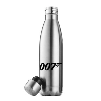 James Bond 007, Inox (Stainless steel) double-walled metal mug, 500ml