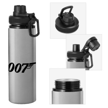 James Bond 007, Μεταλλικό παγούρι νερού με καπάκι ασφαλείας, αλουμινίου 850ml