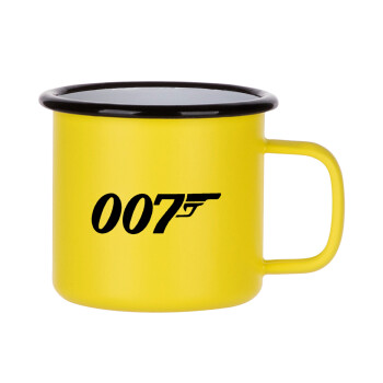 James Bond 007, Metallic enamel MATT Yellow cup 360ml