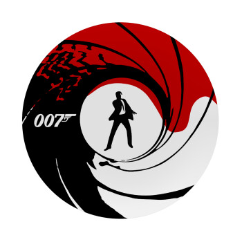 James Bond 007, Mousepad Round 20cm