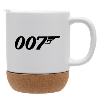 James Bond 007, Ceramic coffee mug Cork (MAT), 330ml (1pcs)