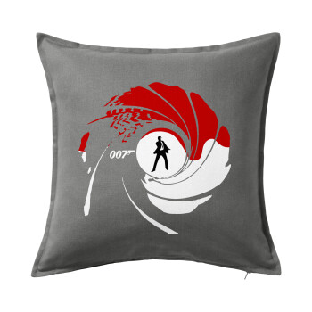 James Bond 007, Sofa cushion Grey 50x50cm includes filling