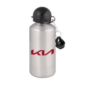 KIA, Metallic water jug, Silver, aluminum 500ml