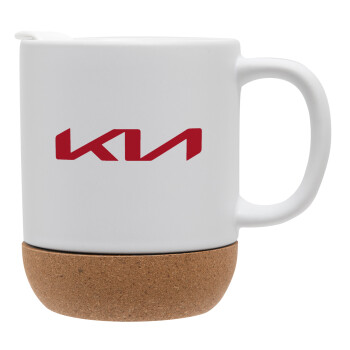 KIA, Ceramic coffee mug Cork (MAT), 330ml (1pcs)